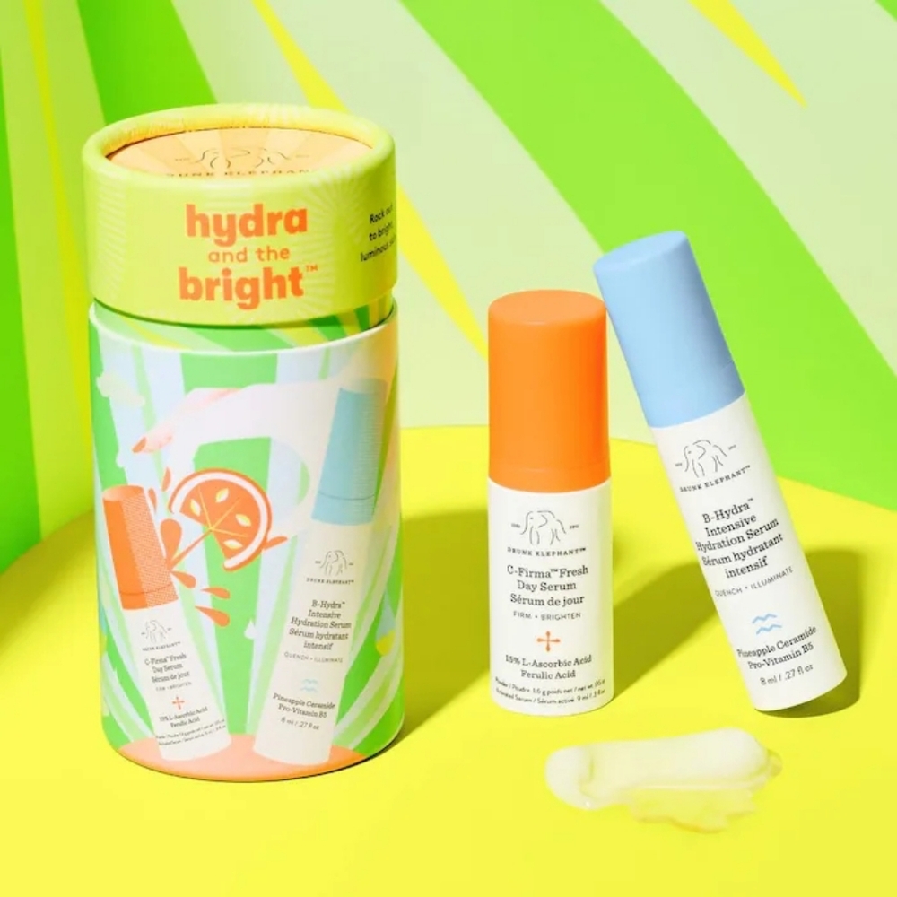 Drunk Elephant Hydra and the Bright Skincare Set Brand New in Box Authentic - Picture 7 of 11